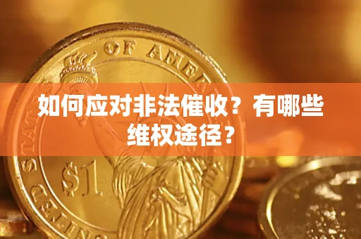武汉如何应对非法催收？有哪些维权途径？