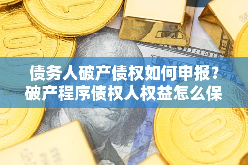 武汉债务人破产债权如何申报？破产程序债权人权益怎么保障？