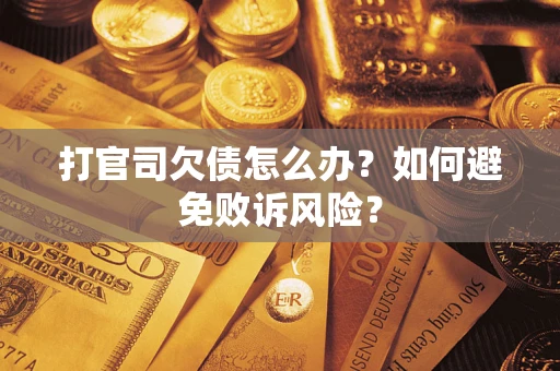 武汉打官司欠债怎么办？如何避免败诉风险？