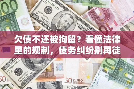 武汉欠债不还被拘留？看懂法律里的规制，债务纠纷别再徒劳奔波