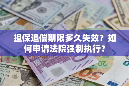 武汉担保追偿期限多久失效？如何申请法院强制执行？