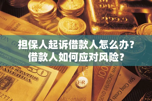 武汉担保人起诉借款人怎么办？借款人如何应对风险？