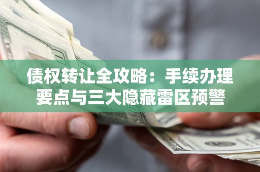 武汉债权转让全攻略：手续办理要点与三大隐藏雷区预警